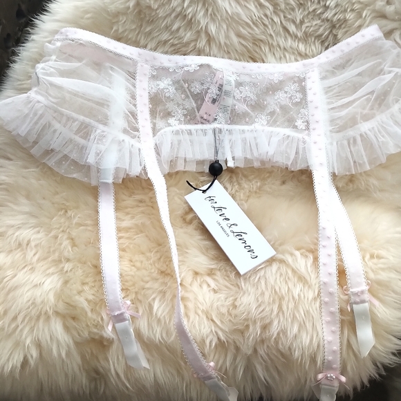 ⛔ SOLD ⛔ For Love & Lemons Victoria's Secret Evie Garter - Picture 9 of 11